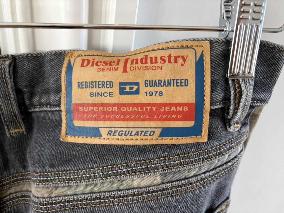 Diesel Diesel Black & Camo Strip Denim Size US 32 / EU 48 - 3 Thumbnail