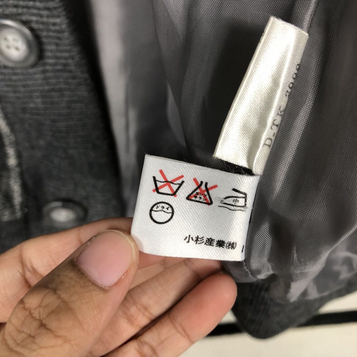 Japanese Brand 📌Vintage Cardigan Bomber Jacket Button Kosugi Issey Miyake Size US L / EU 52-54 / 3 - 22 Thumbnail