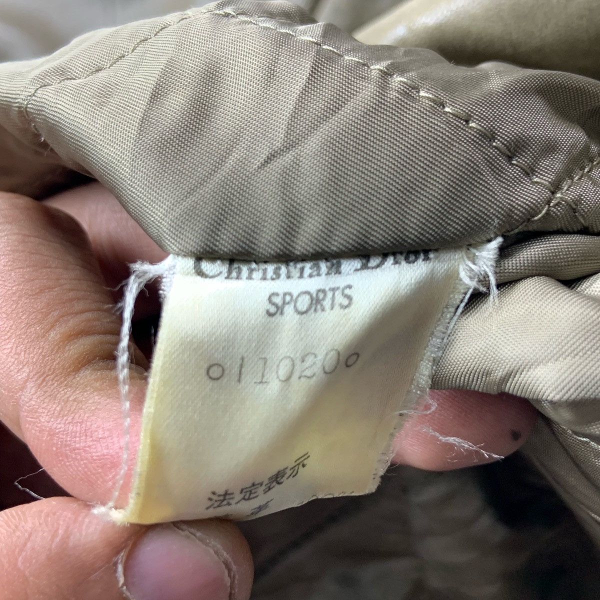 Christian Dior Monsieur × Vintage Vintage Chritian Dior Sports Leather Jackets Size US L / EU 52-54 / 3 - 8 Thumbnail