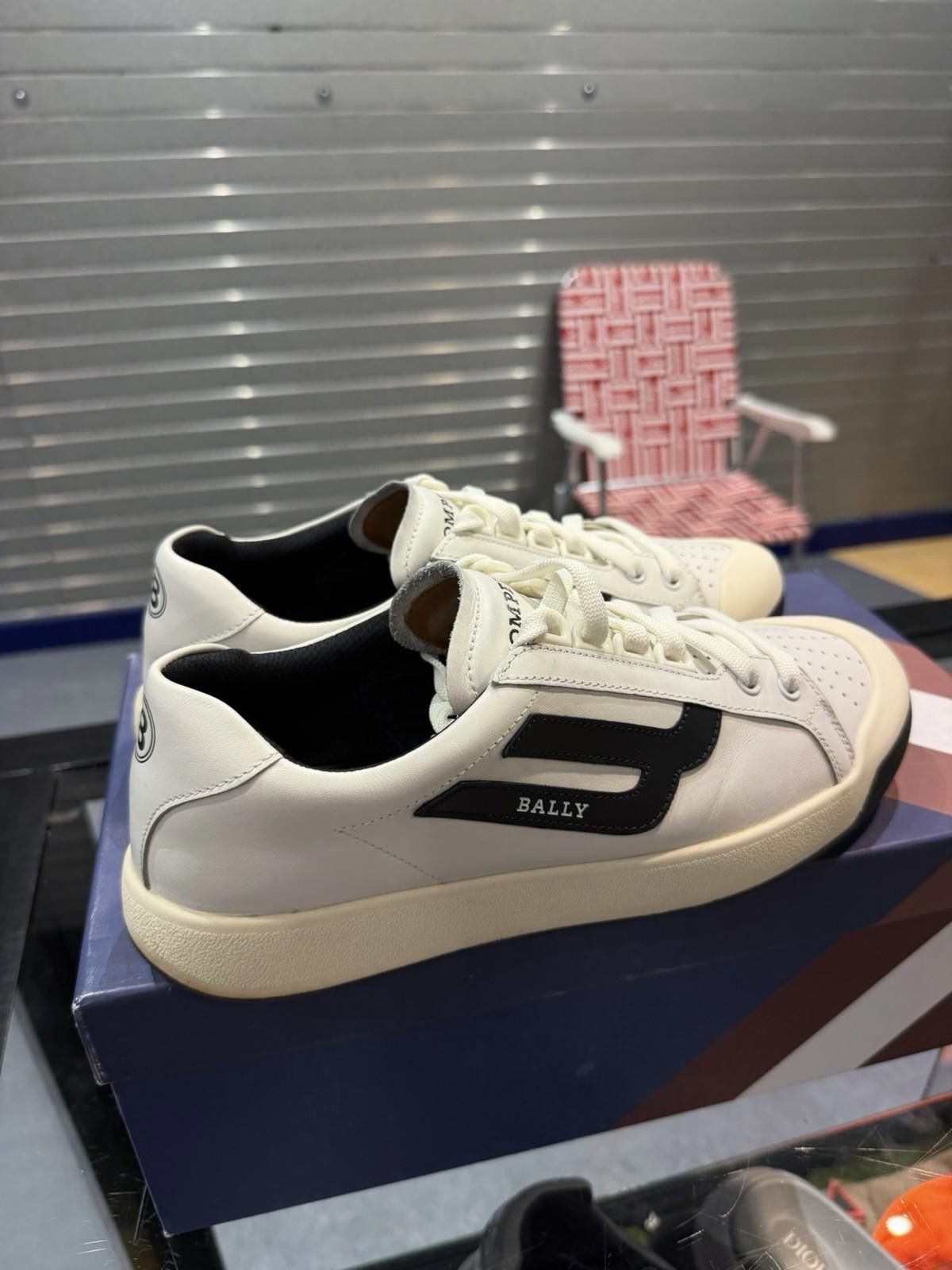 Bally Bally Shoes Mens Competition Leather Sneakers 8.5US Size US 8.5 / EU 41-42 - 9 Thumbnail