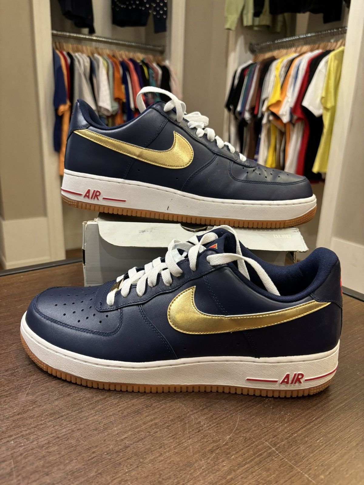 Nike Air Force 1 “Olympic” Size US 11.5 / EU 44-45 - 1 Thumbnail