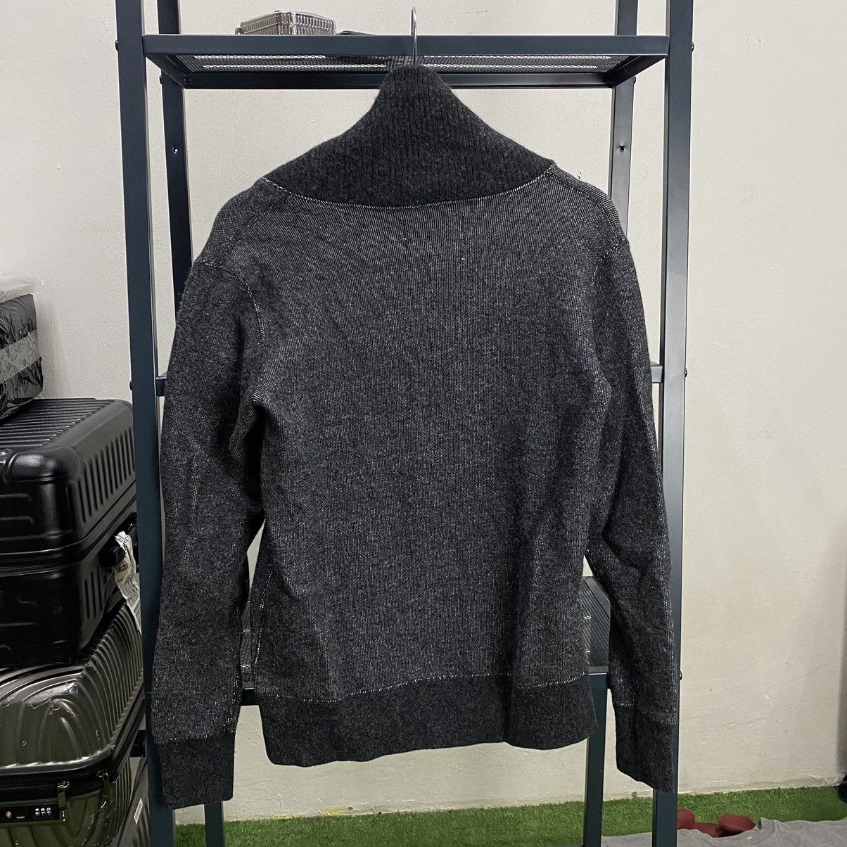 junhashimoto JUNHASHIMOTO Shawl Collared Sweater Made In Japan Size US S / EU 44-46 / 1 - 2 Thumbnail