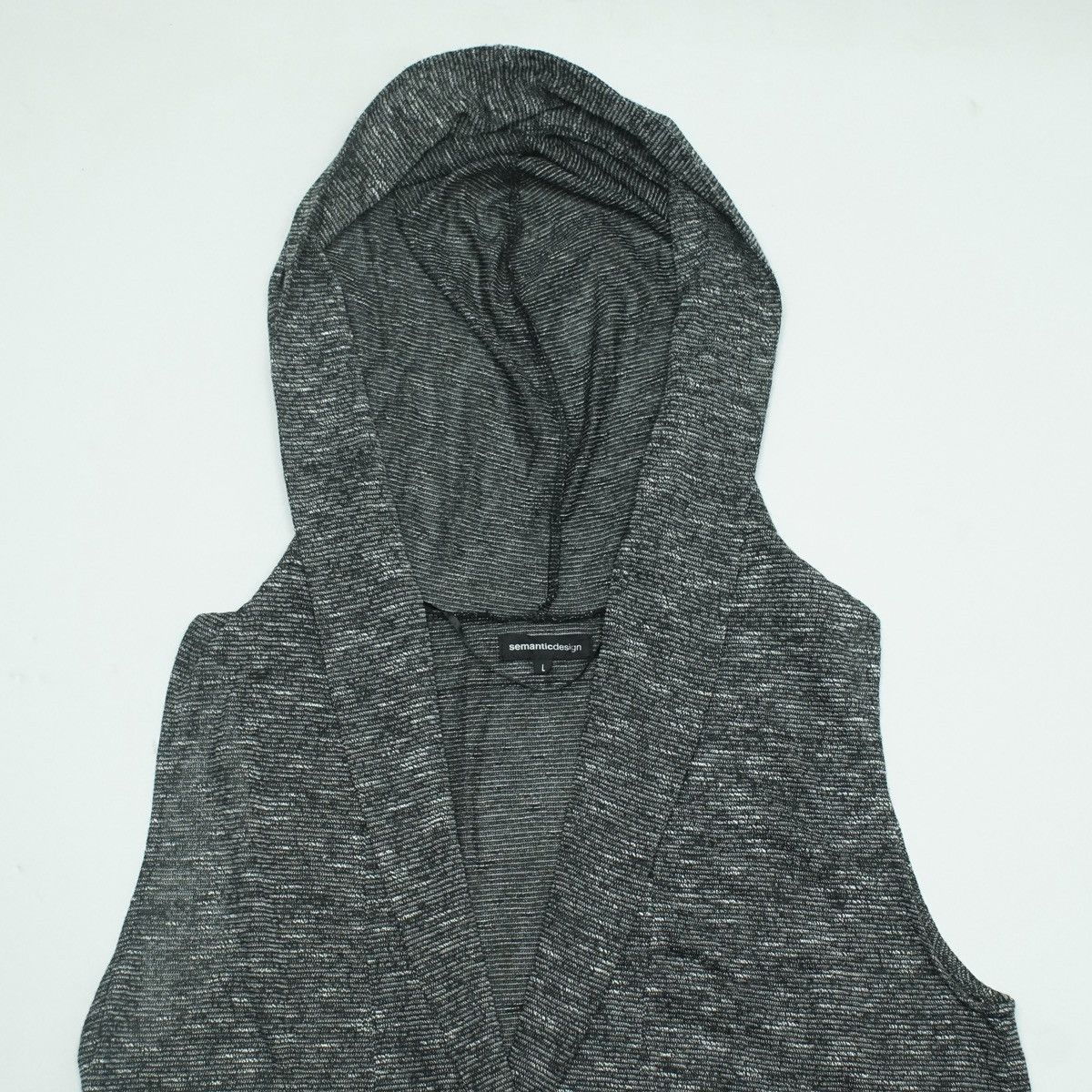 semanticdesign *NoTariff Semantic Design Knitted Hooded Vest Size US L / EU 52-54 / 3 - 2 Thumbnail