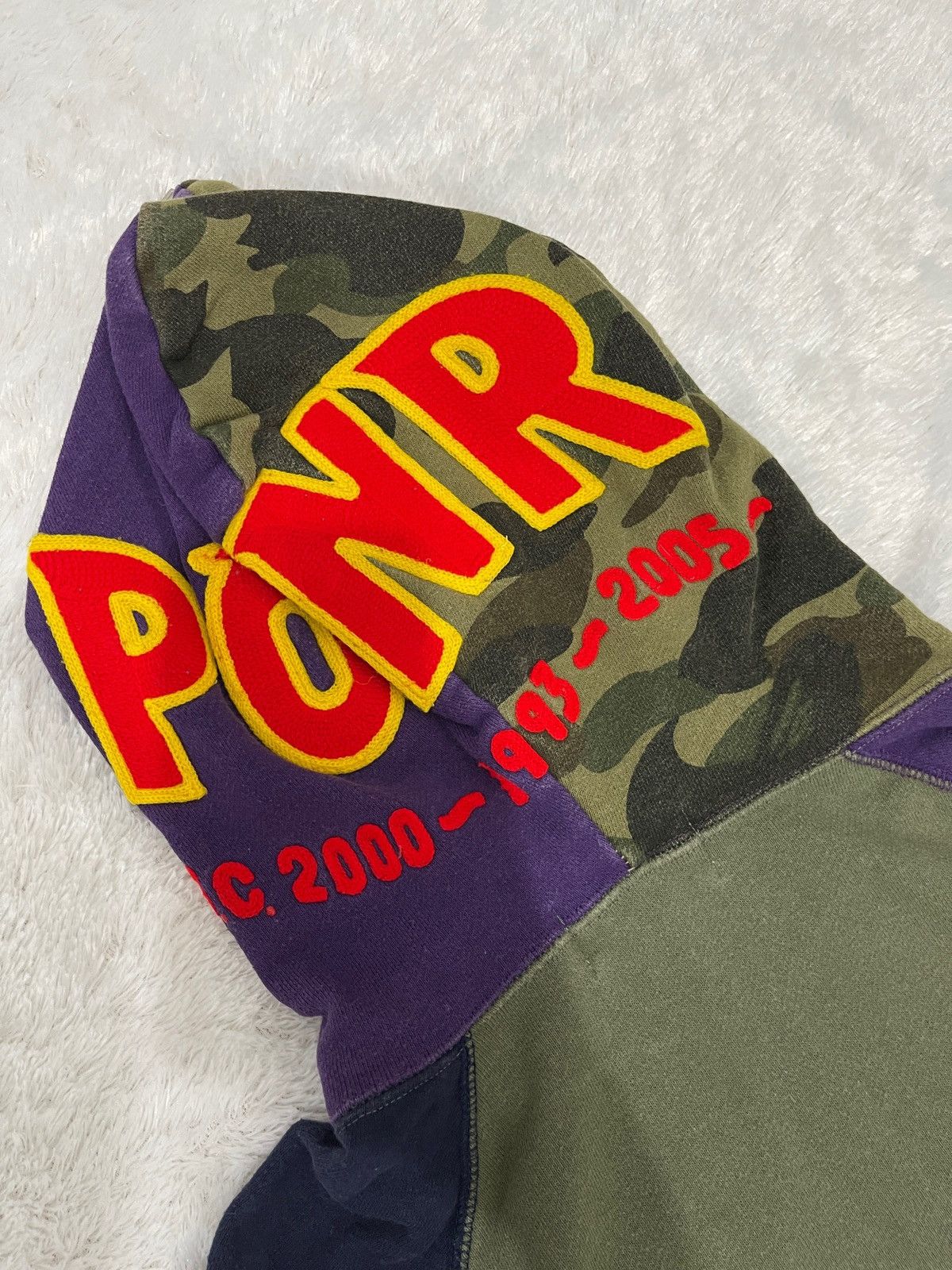 Bape BAPE Fullziphoodie crazy color shark Size US M / EU 48-50 / 2 - 4 Thumbnail