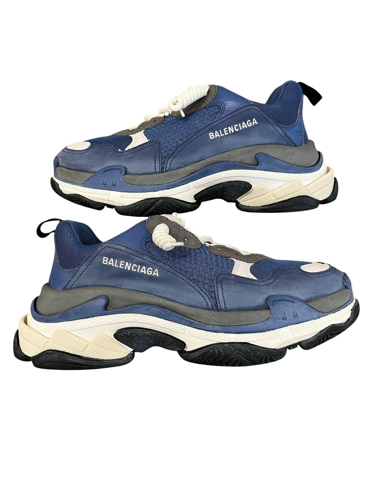 Balenciaga Balenciaga Triple S Cool Blue Grey Size US 10 / EU 43 - 2 Thumbnail