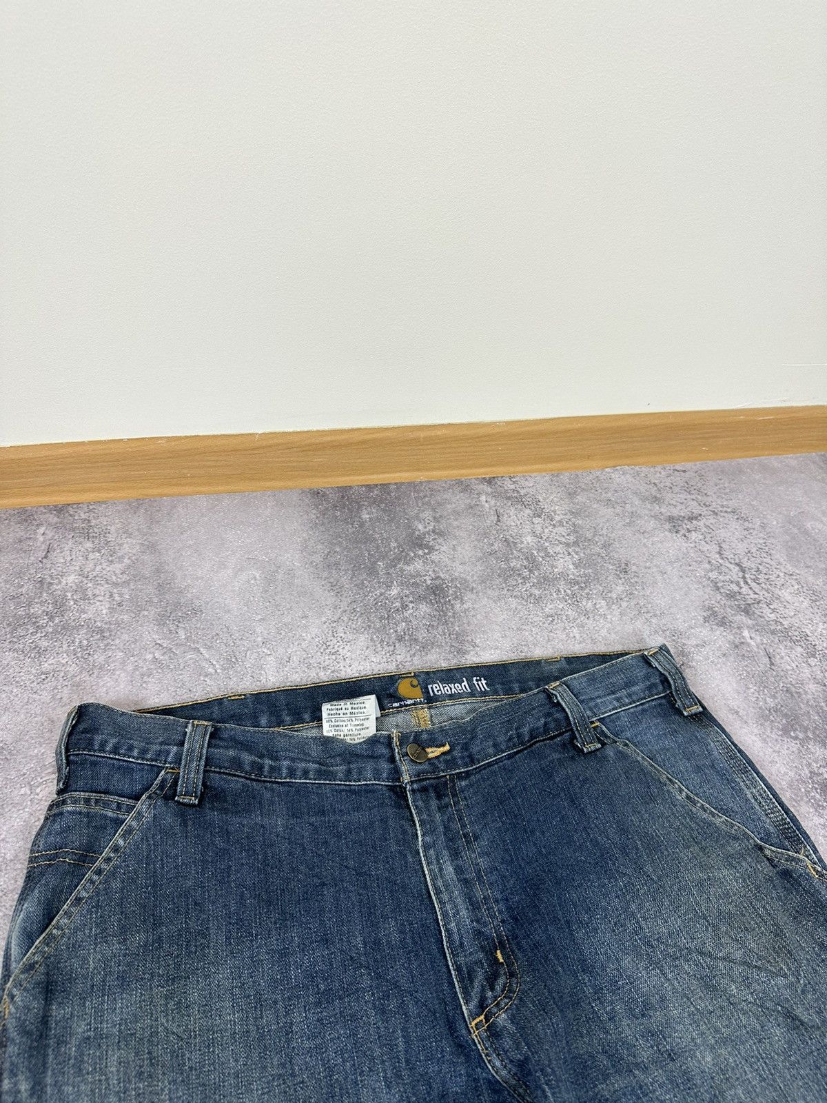 Carhartt Vintage Carhartt Denim Carpenter Cargo Hype USA Work Pants Size US 36 / EU 52 - 16 Thumbnail