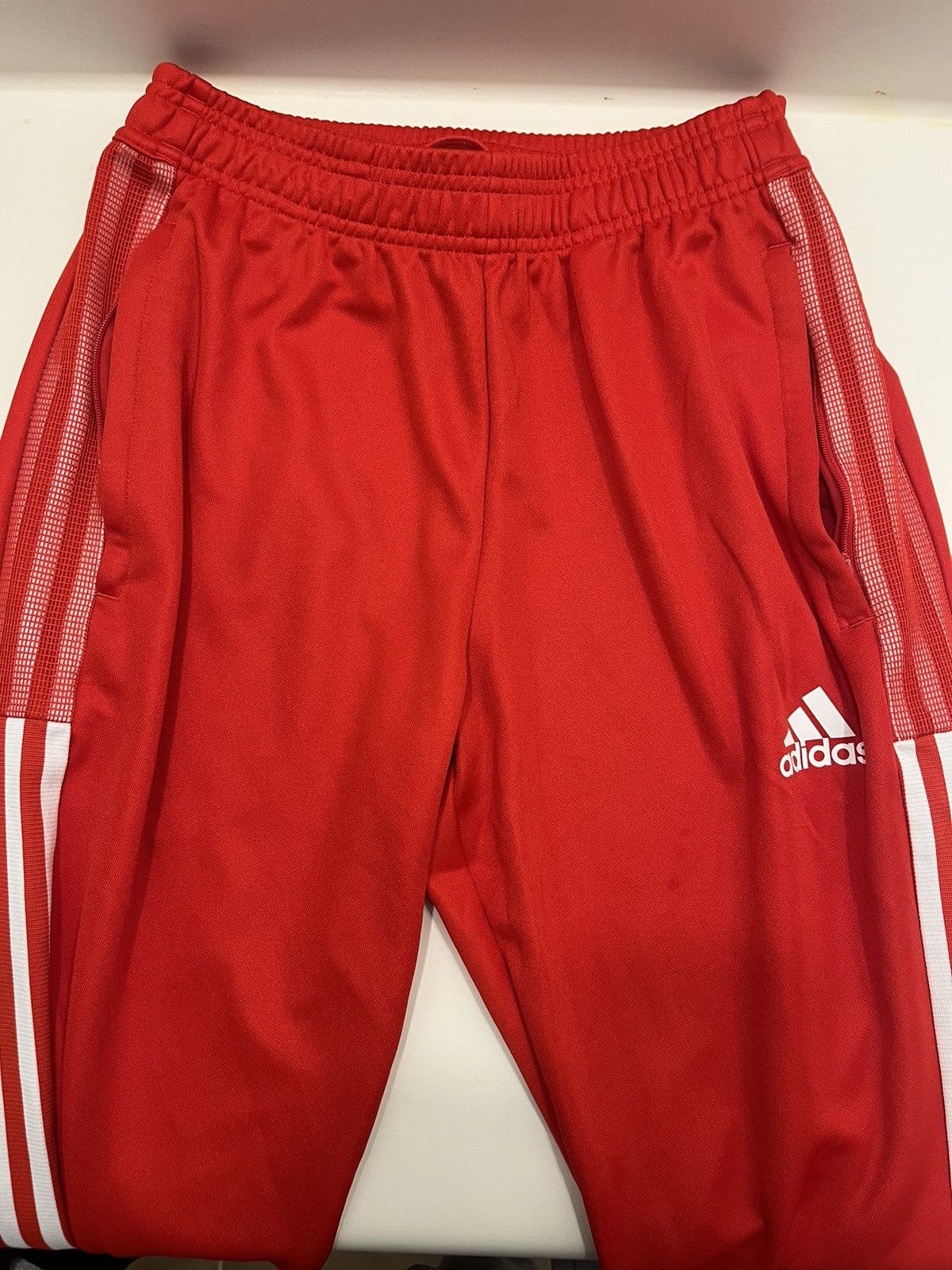 Adidas red adidas tiro pants Size US 30 / EU 46 - 4 Thumbnail