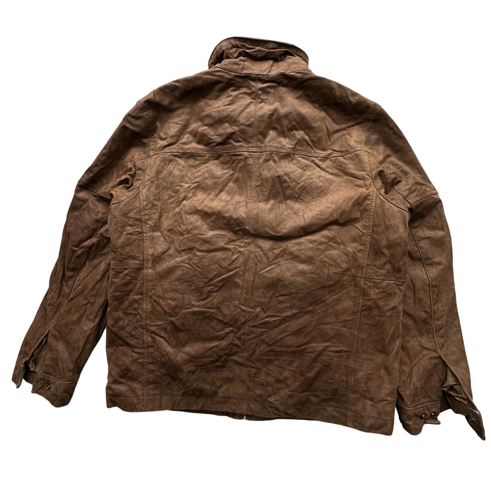 Roundtree & Yorke Roundtree & Yorke Suede Leather Jacket Mens Medium Size US M / EU 48-50 / 2 - 2 Thumbnail