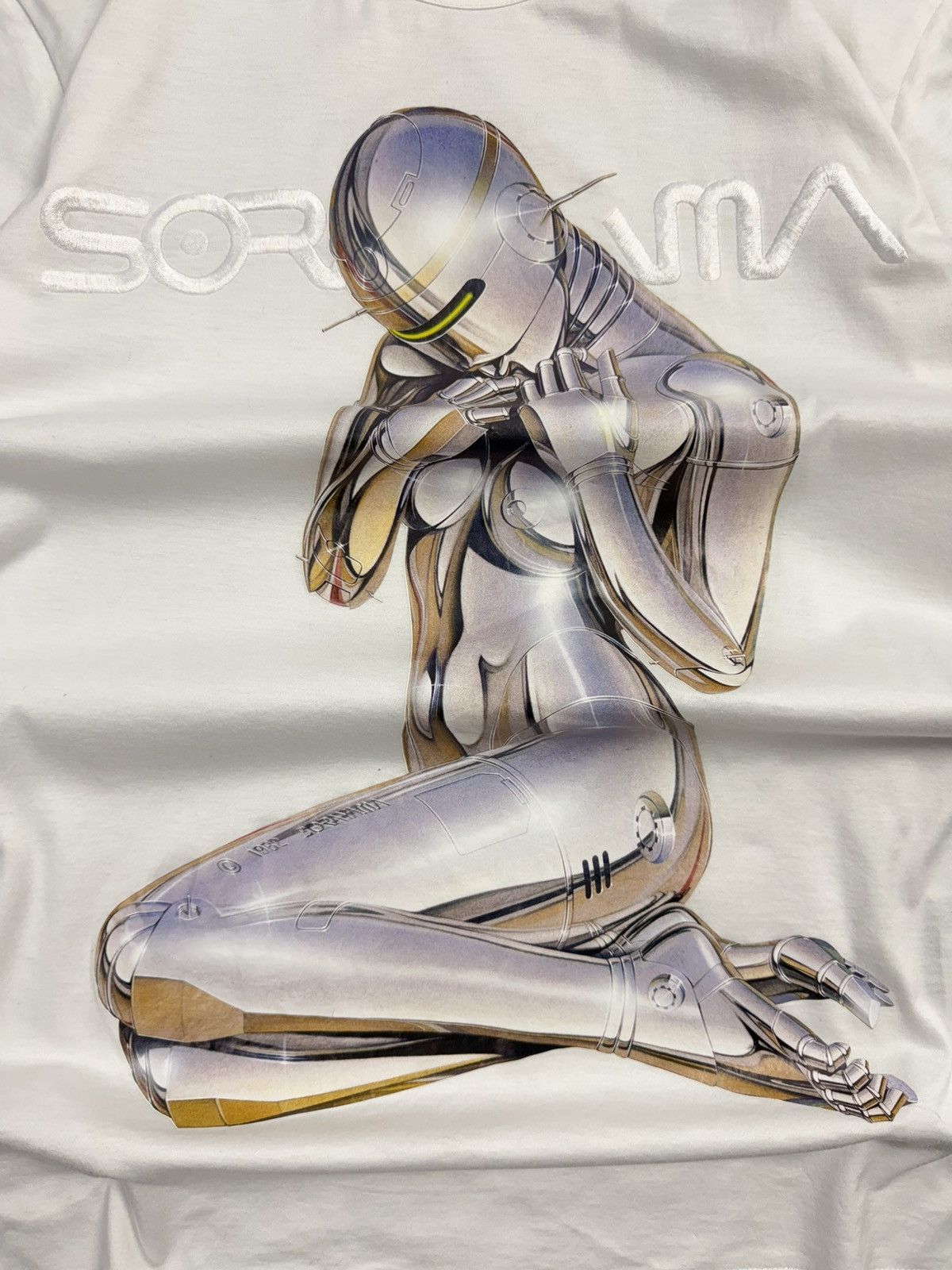 Juun.J rare Junn J x Hajime Sorayama Sexy Robot Girl Tee Japanese Size US M / EU 48-50 / 2 - 2 Thumbnail