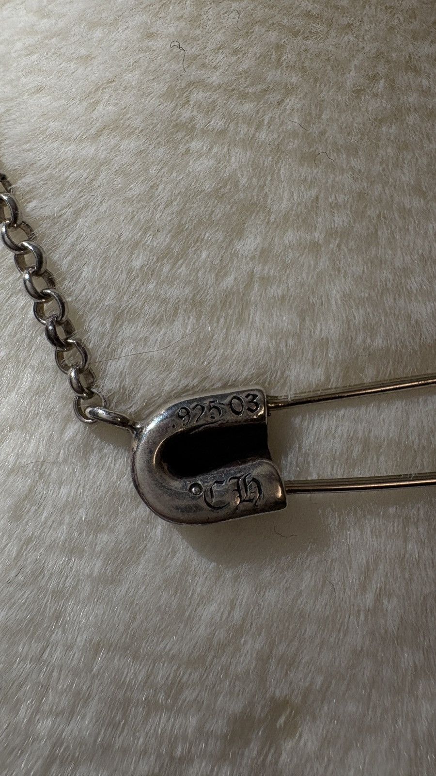 Chrome Hearts Chrome Hearts Diamond Necklace Silver Size ONE SIZE - 10 Thumbnail