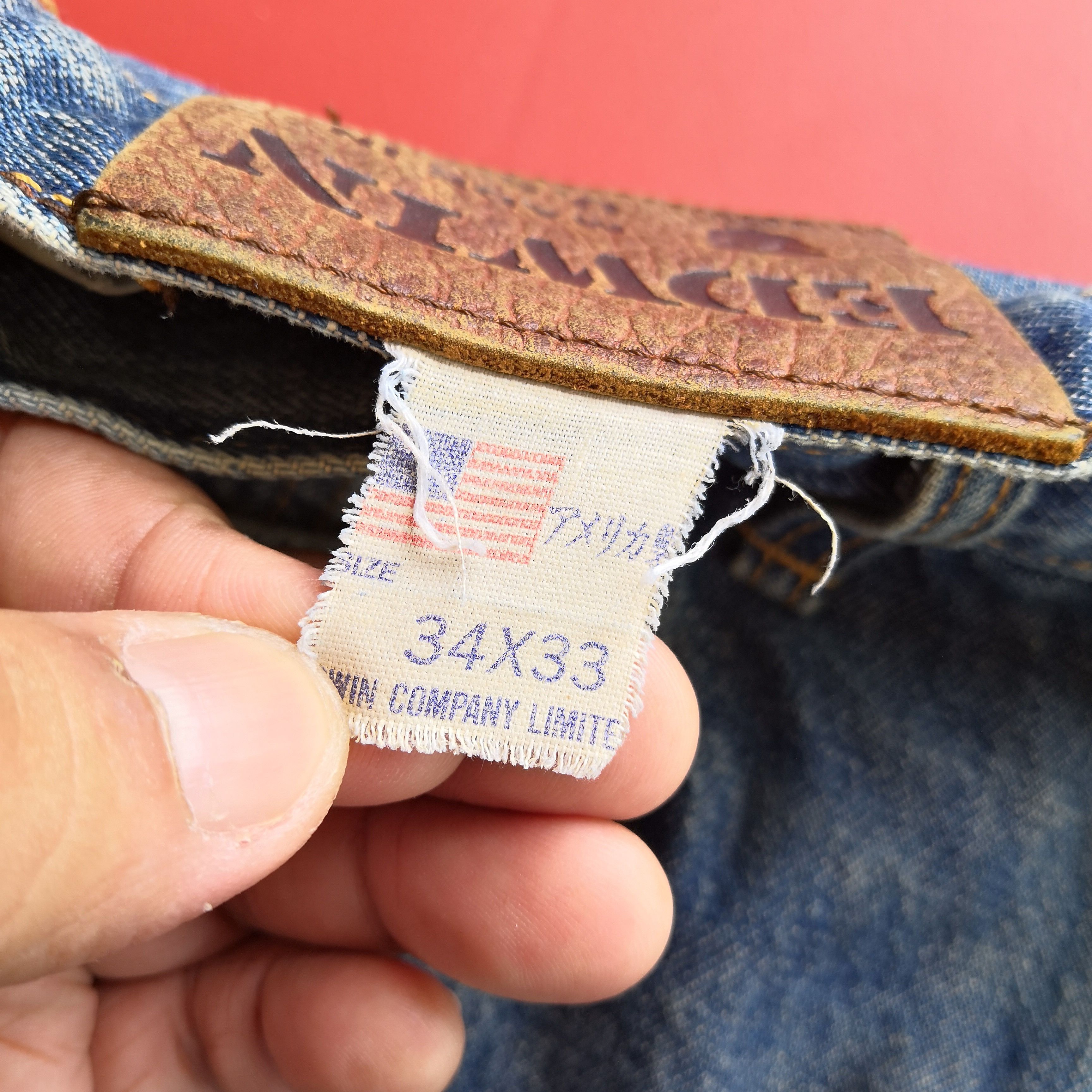Edwin Distressed Rusty Japanese Jeans Vintage Japanese Denim Pants Size US 30 / EU 46 - 7 Thumbnail