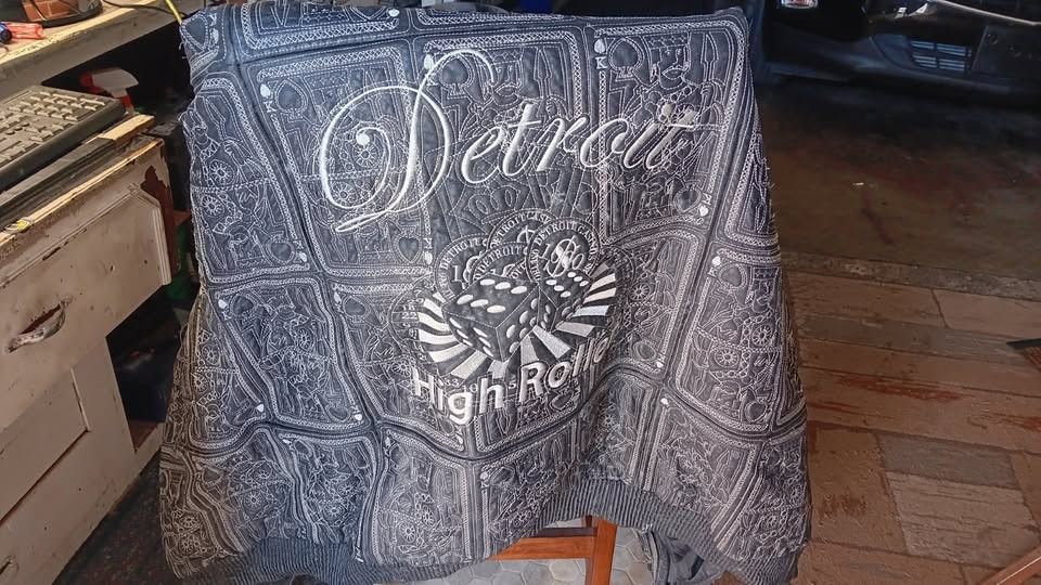 Other AUTHENTIC VINTAGE TIAN ZOARM "DETROIT HIGH ROLLER" EMBROID Size US XXL / EU 58 / 5 - 3 Thumbnail