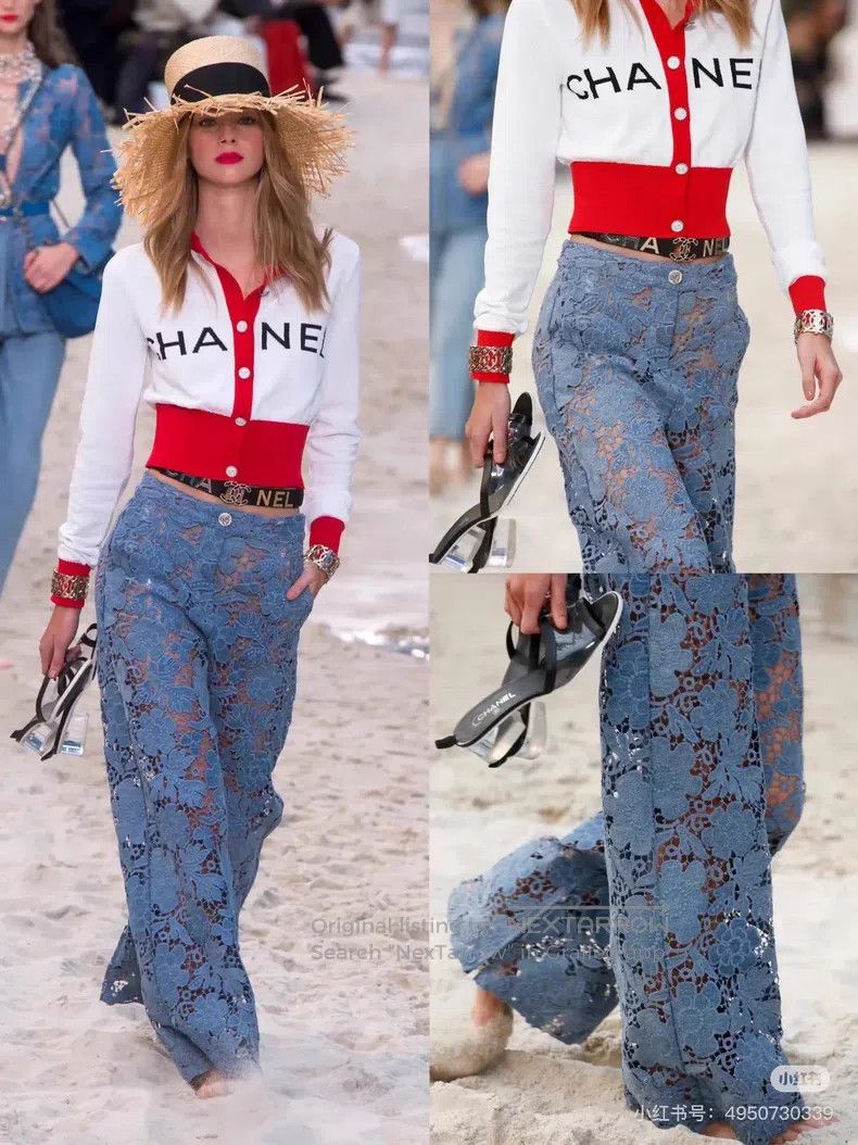 Chanel Chanel Beach series white and red single-breasted logo pri Size XS / US 0-2 / IT 36-38 - 9 Thumbnail