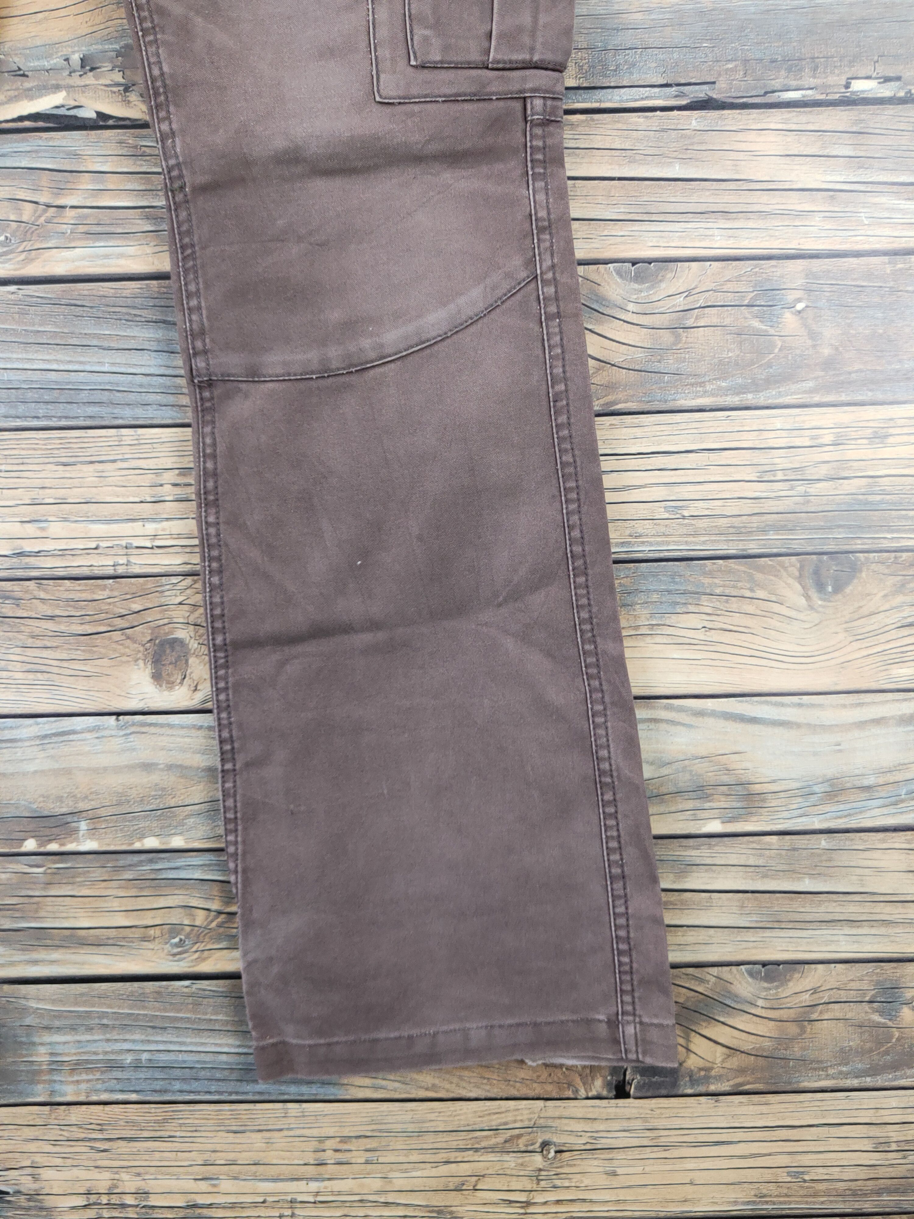 Japanese Brand DL Daily News Brown Multipocket Tactical Cargo Pants #W1847 Size US 30 / EU 46 - 6 Thumbnail