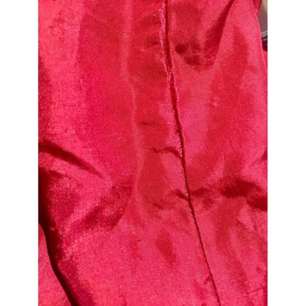 Balenciaga Burgundy red silk dress Size XS / US 0-2 / IT 36-38 - 8 Thumbnail