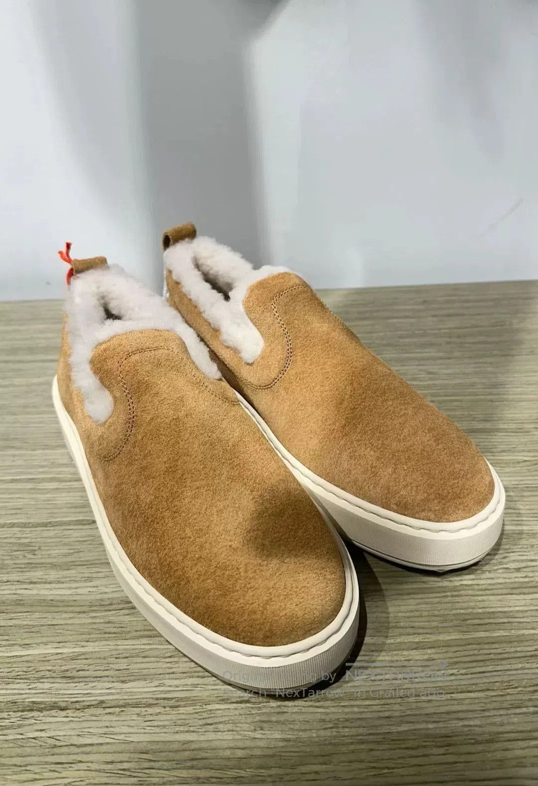 Santoni Santoni Women’s Wool Slip-On Loafers. Size US 5 / IT 35 - 1 Thumbnail