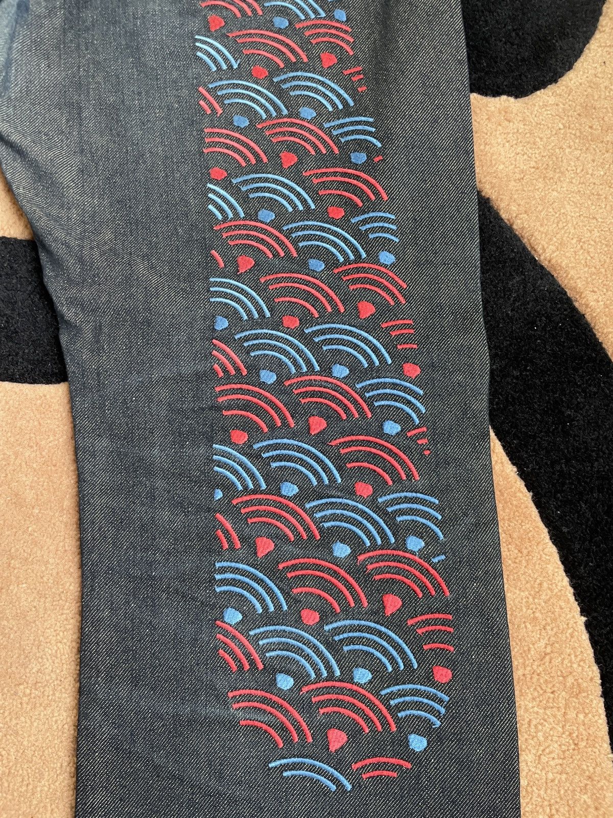 Evisu × Vintage evisu WIFI embroidery daicock style denim jeans size：32x34 Size US 32 / EU 48 - 6 Thumbnail