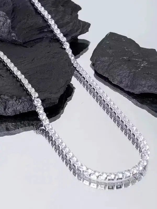 Japanese Brand Retro full diamond necklace Size ONE SIZE - 3 Thumbnail