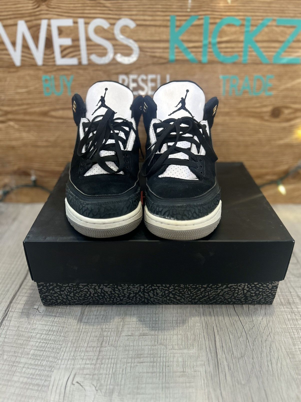 Jordan Brand Jordan 3 tinker black gold Size US 10 / EU 43 - 4 Thumbnail
