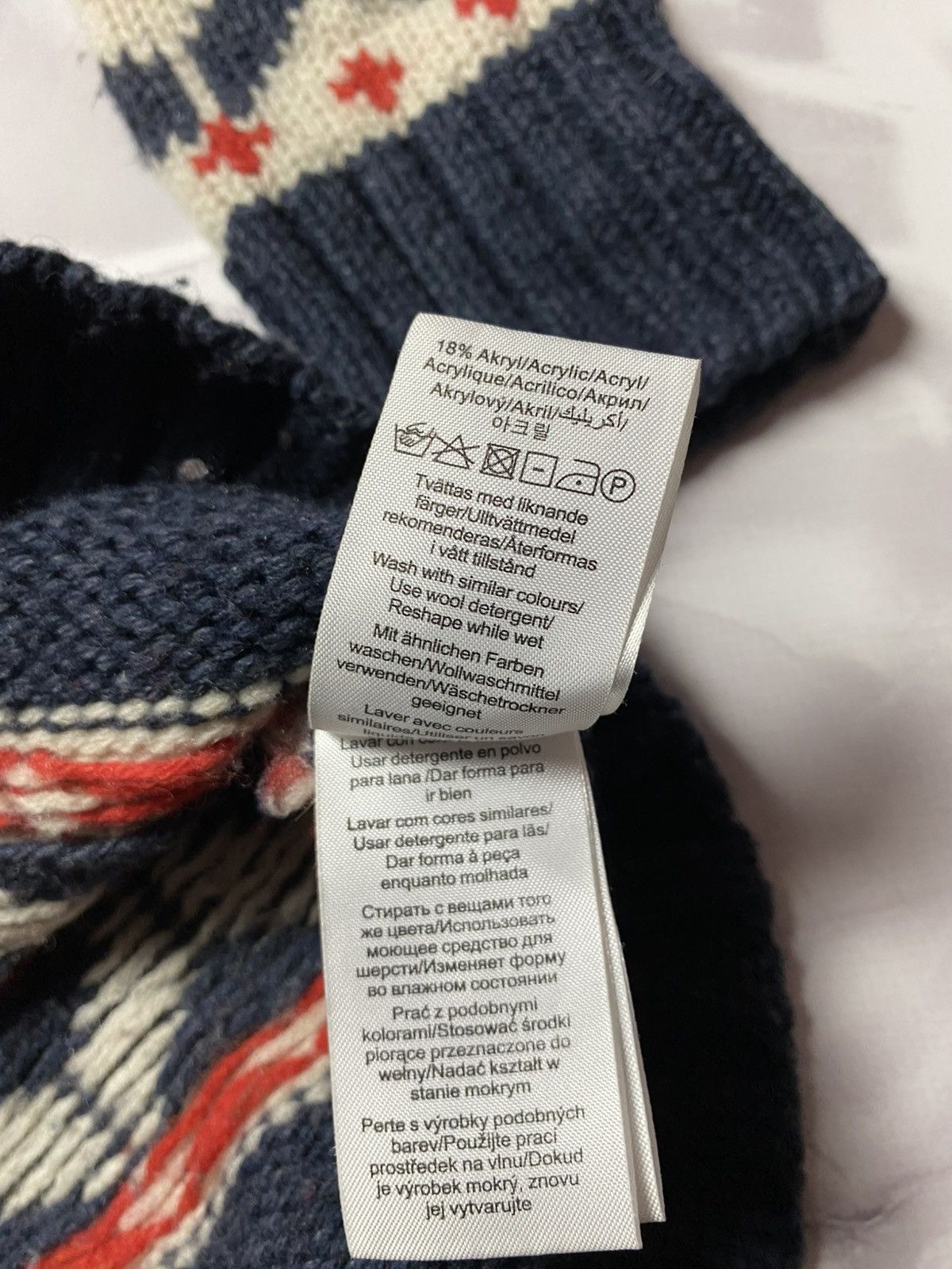 Peak Performance Peak Performance Fair Isle Nordic Snowflake Sweater Men's M Size US M / EU 48-50 / 2 - 8 Thumbnail