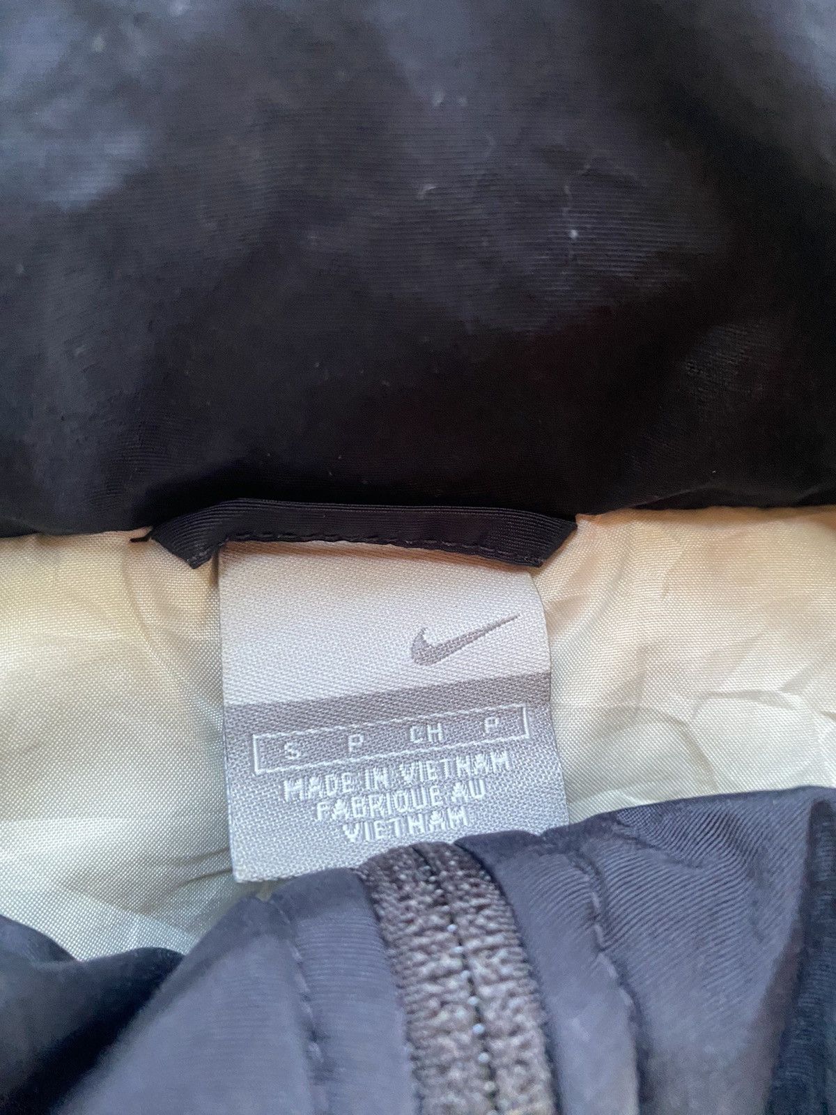 Nike × Vintage Vintage Nike Big Logo Puffer Jacket Size US S / EU 44-46 / 1 - 9 Thumbnail
