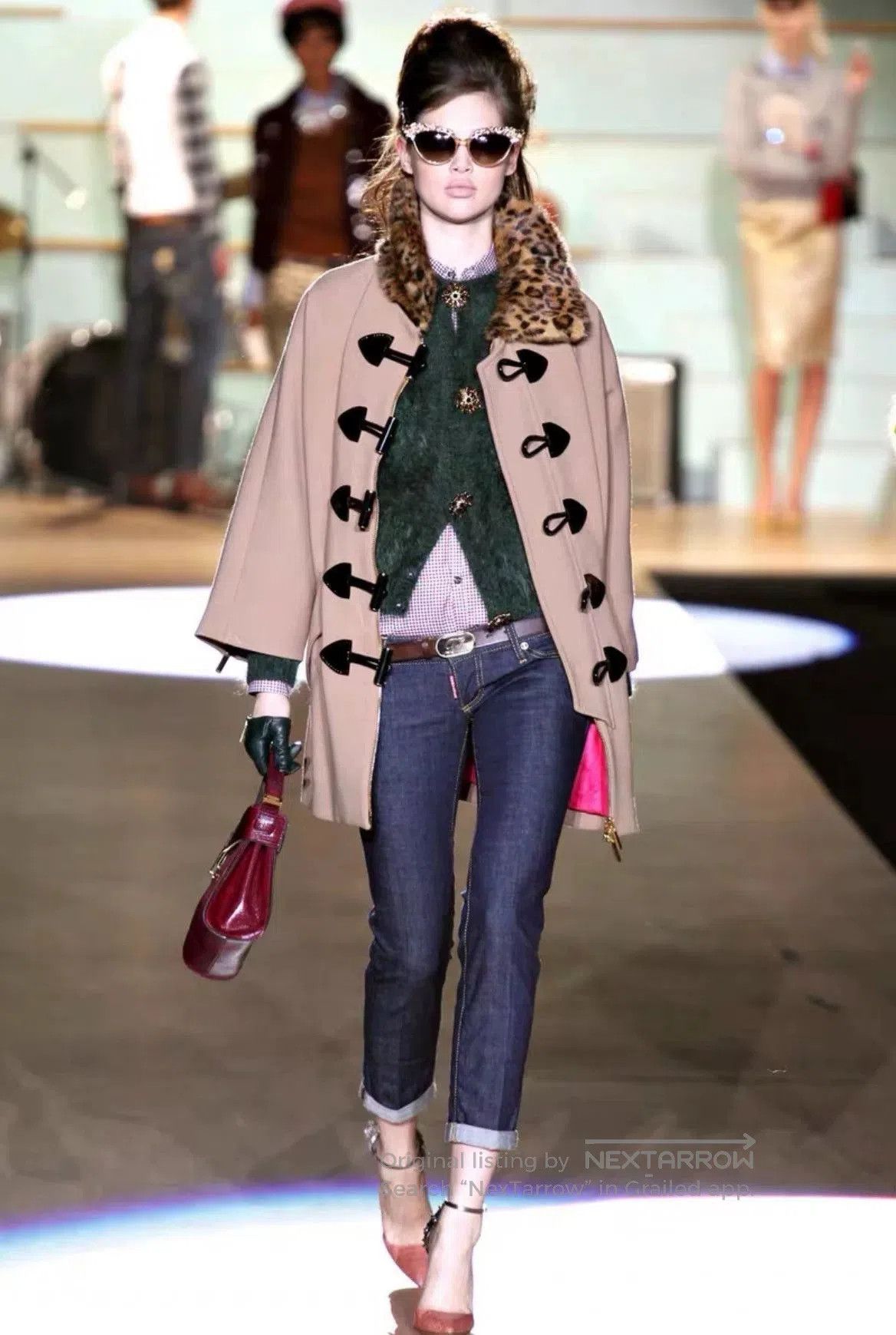 Dsquared2 DSQUARED² Women's Cotton Coat. Size S / US 4 / IT 40 - 1 Thumbnail