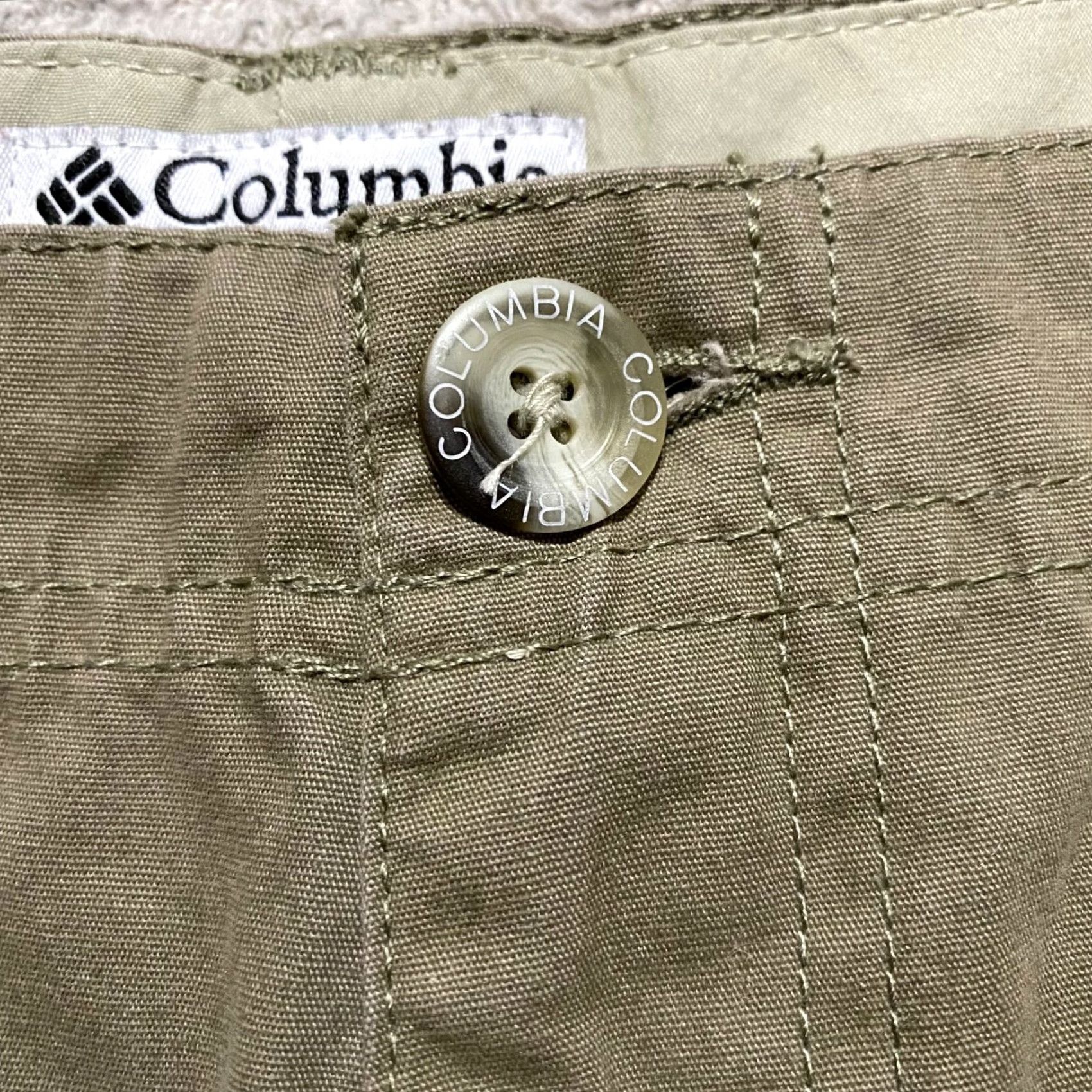 Vintage Columbia Brown Womens Chino Shirt or Shorts? (rearrangement not applicable) Size 36" / US 14 / IT 50 - 4 Thumbnail