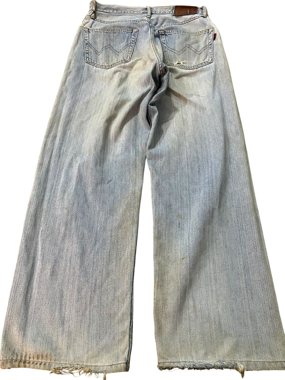 Edwin Vintage Edwin Baggy Distressed Faded Dirty Jean Very Rare Size US 30 / EU 46 - 2 Thumbnail