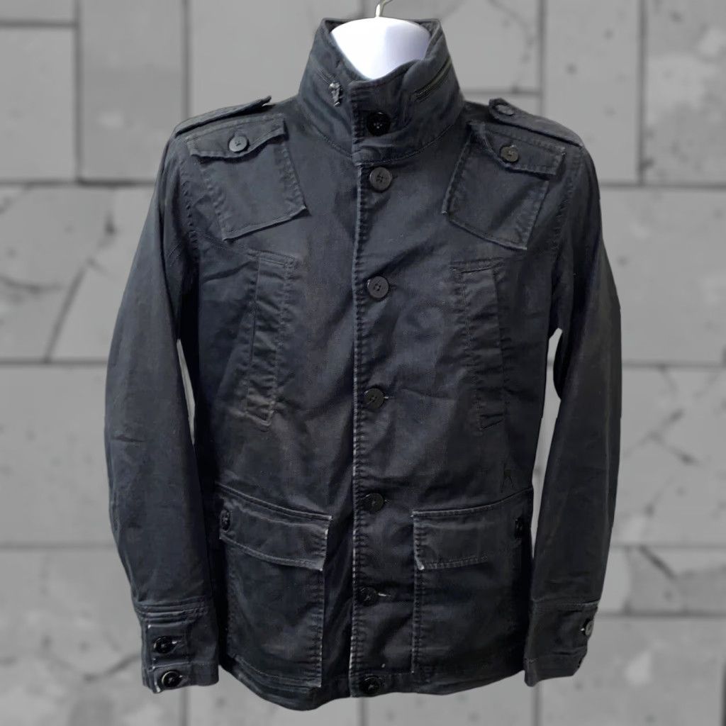 Vintage VINTAGE Kane And Unke Jacket Women's Black Button Front Multi Pocket Size M Size M / US 6-8 / IT 42-44 - 1 Thumbnail