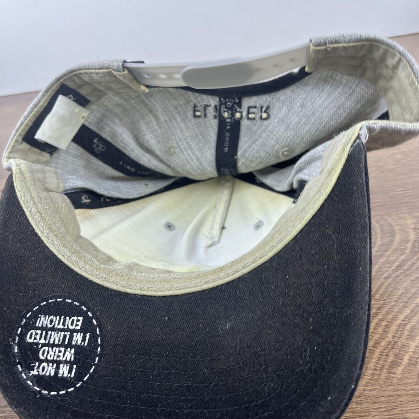 Other Wake the F Up Hat American Flag Snapback Hat Gray Adjustable Size ONE SIZE - 17 Thumbnail