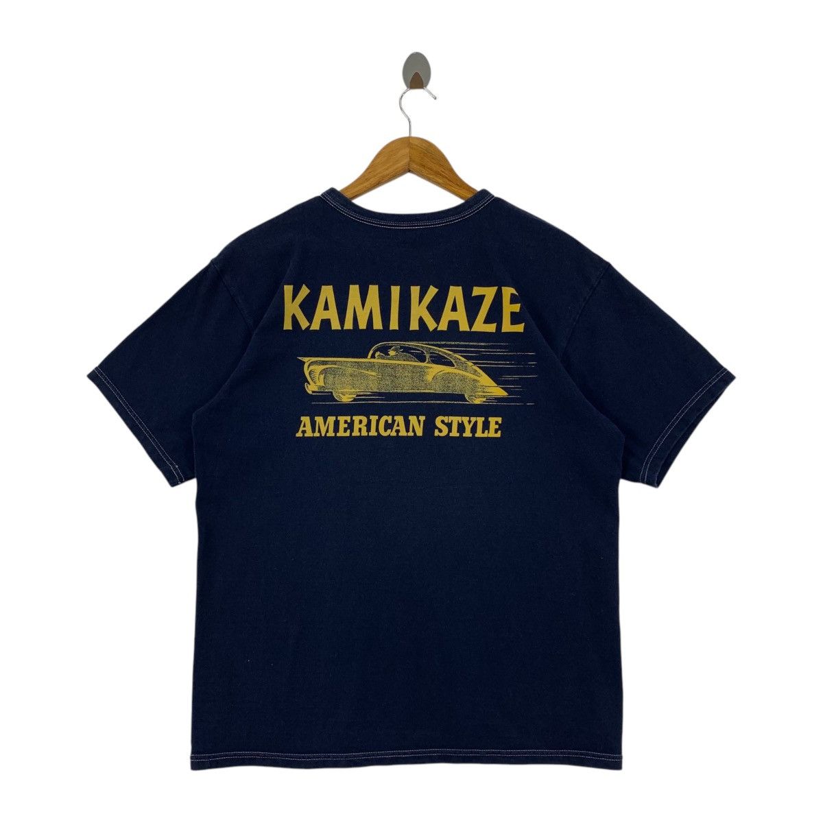 Japanese Brand × The Flat Head THE FLAT HEAD kamikaze american style back printed tee Size US M / EU 48-50 / 2 - 4 Thumbnail
