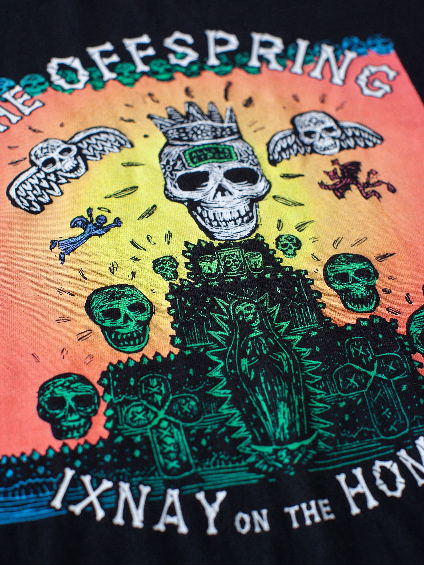 Band Tees Vintage 1997 The Offspring "Ixnay on the Hombre" 90s T-Shirt Size US XL / EU 56 / 4 - 5 Thumbnail