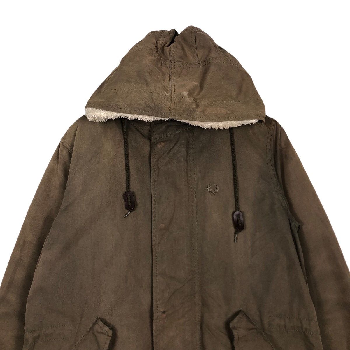 Fred Perry 🔥Vintage Fred Perry Jacket Big Flag Kingdom Shearling Size US M / EU 48-50 / 2 - 4 Thumbnail