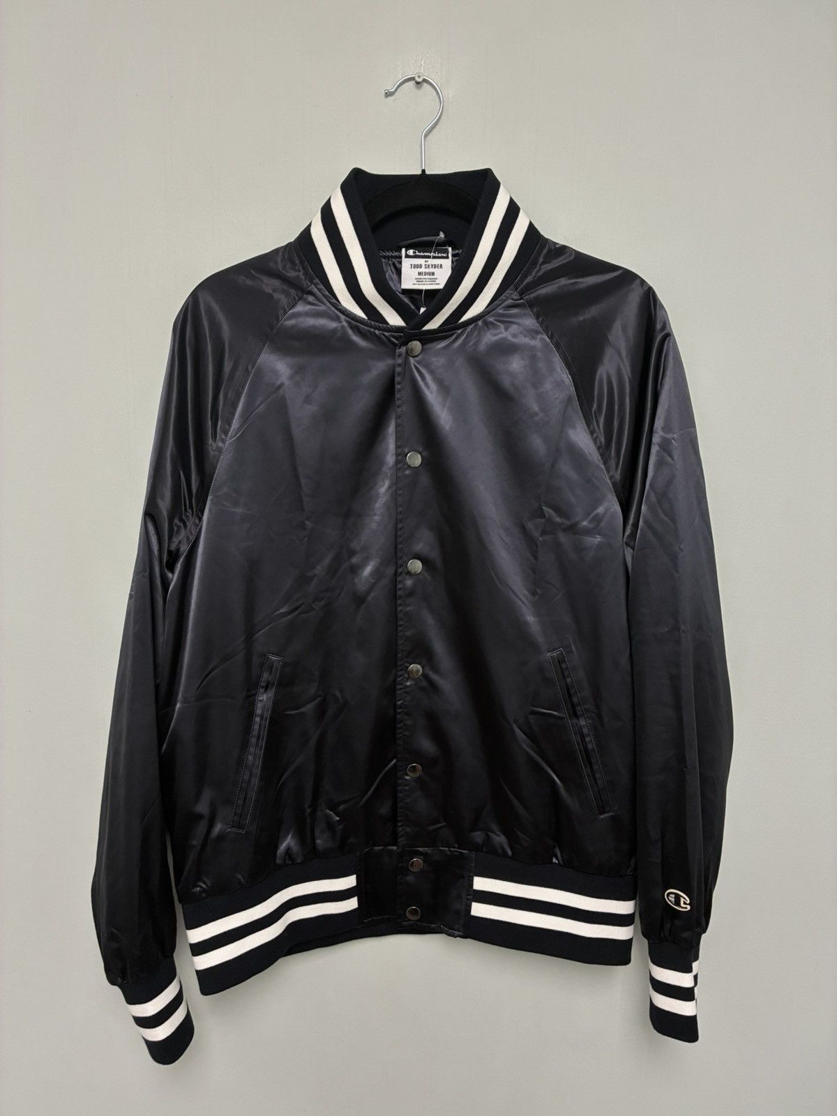 Todd Snyder SATIN BOMBER JACKET Size Medium Size US M / EU 48-50 / 2 - 3 Thumbnail