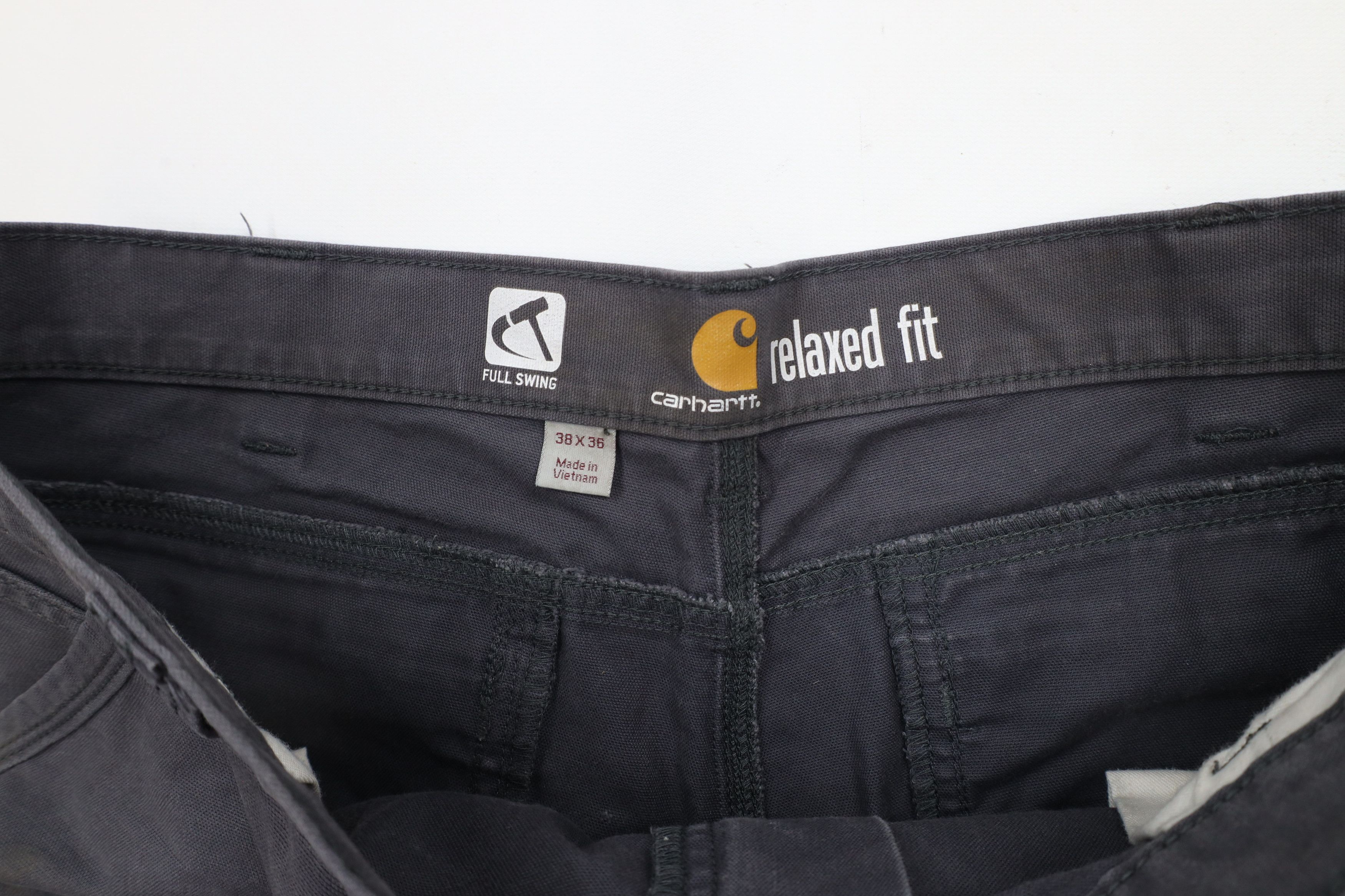 Carhartt × Vintage Vintage Y2K Carhartt Swing Relaxed Fit Double Knee Pants Size US 38 / EU 54 - 10 Thumbnail