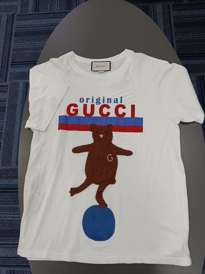 Gucci Gucci Classic logo short-sleeved T-shirt 2504-Nextarrow Size US S / EU 44-46 / 1 - 1 Thumbnail