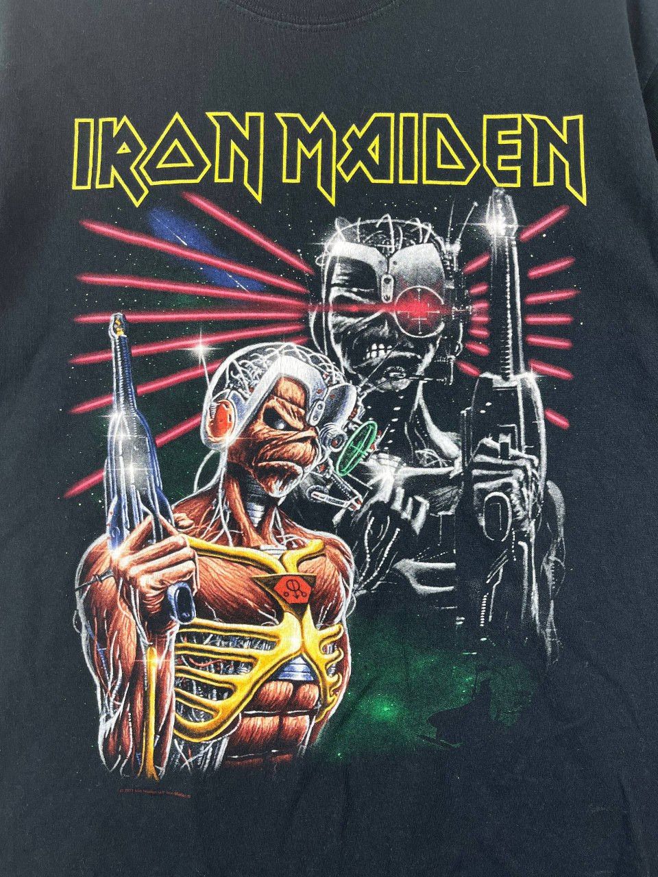 Gildan Iron Maiden Somewhere In Time Cyborg Eddie Graphic Size M Size US M / EU 48-50 / 2 - 2 Thumbnail