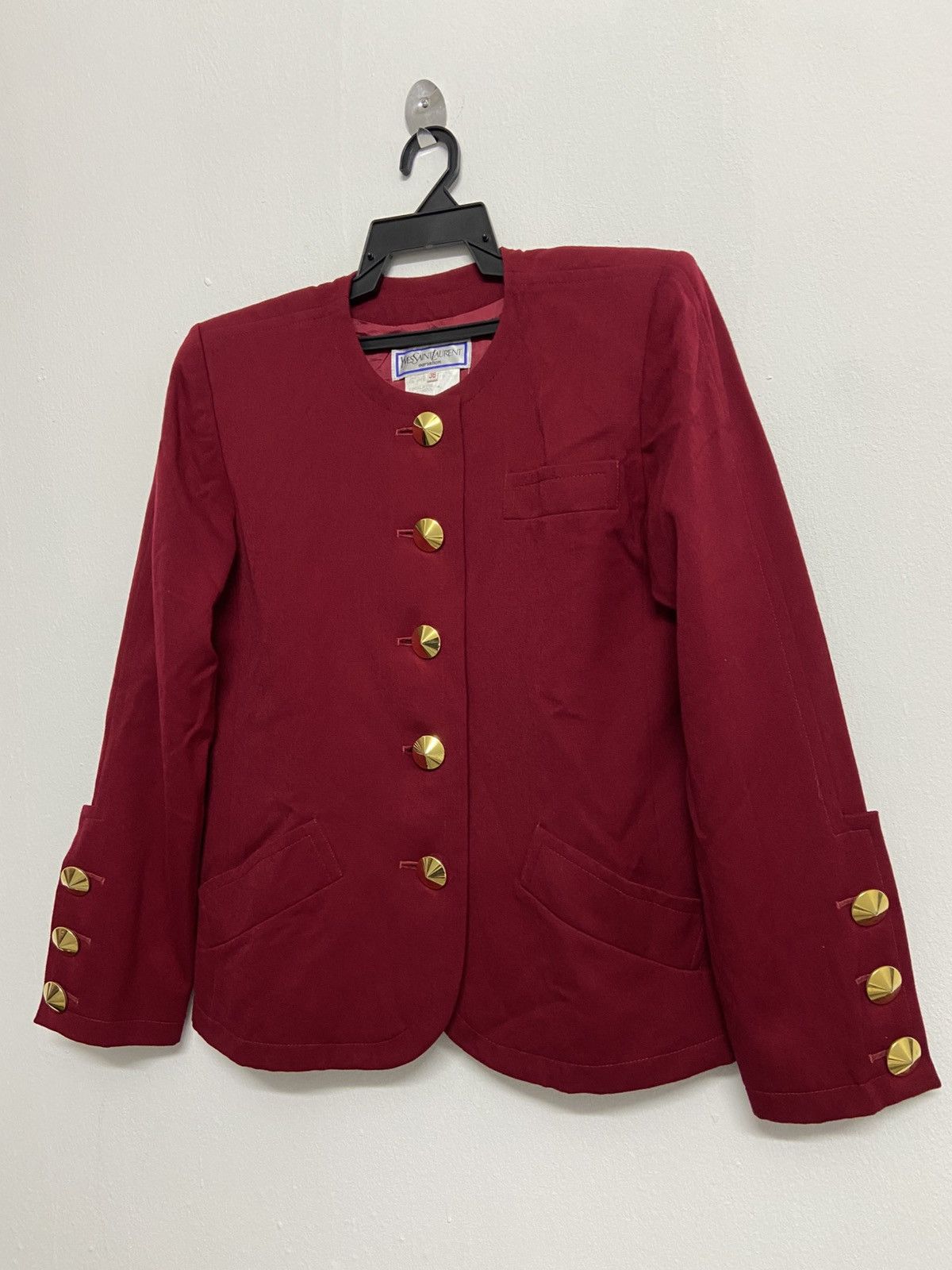 Yves Saint Laurent Yves Saint Laurent Coat jacket Size S / US 4 / IT 40 - 4 Thumbnail