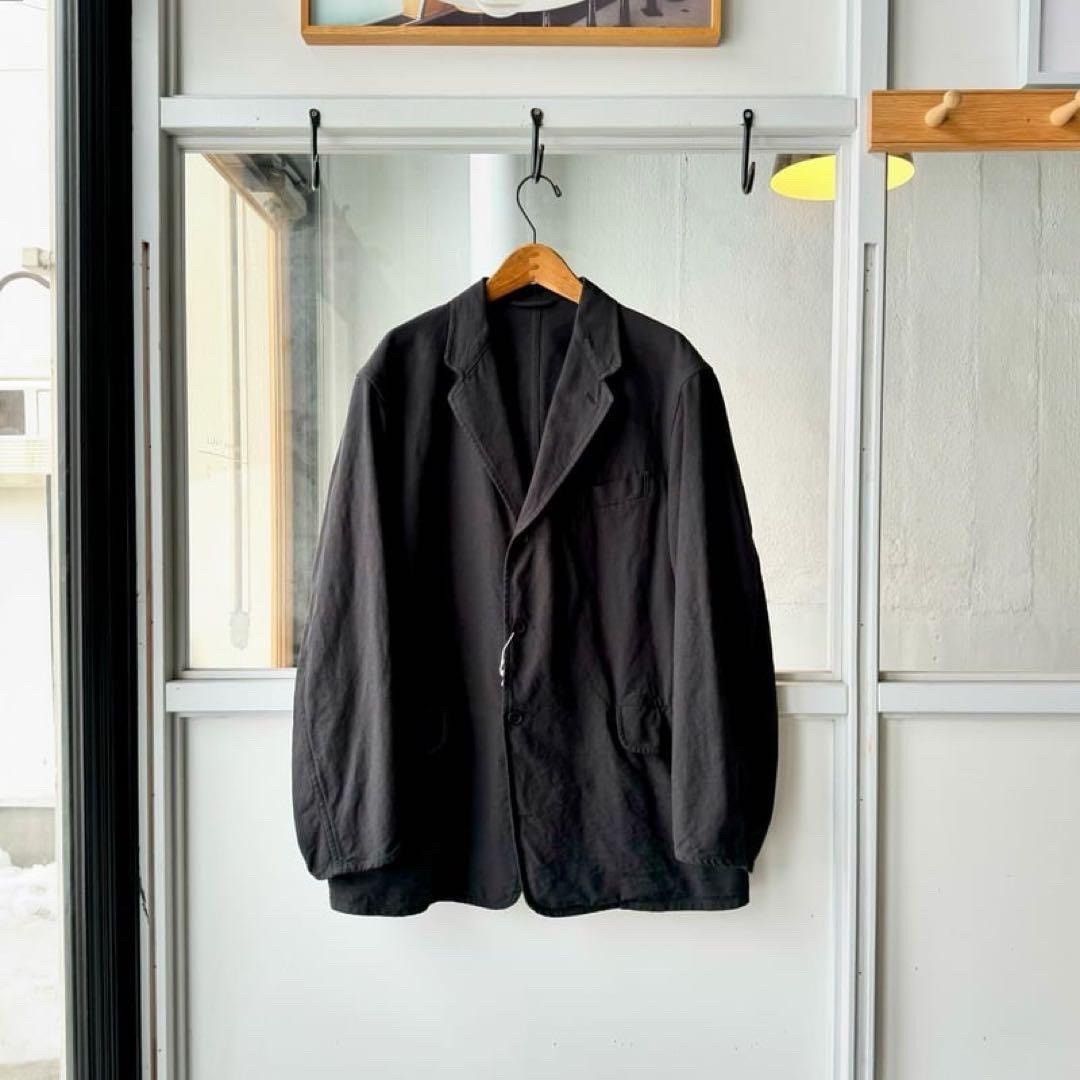 Comoli Comoli Washed Black Gray Utility Jacket Size US M / EU 48-50 / 2 - 1 Thumbnail