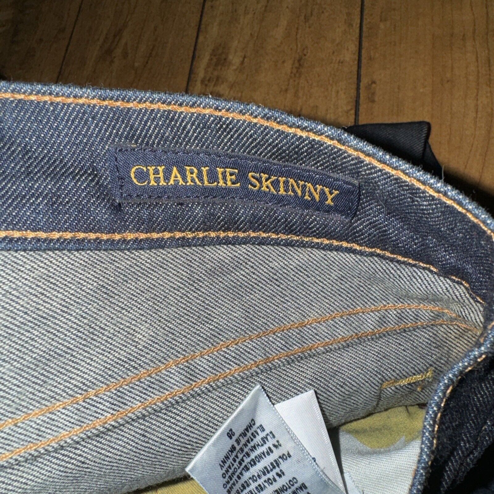Levi's × Lucky Brand Lucky Brand Jeans 2/26 32 Blue Jean Denim Charlie Skinny Size 26" / US 2 / IT 38 - 4 Thumbnail