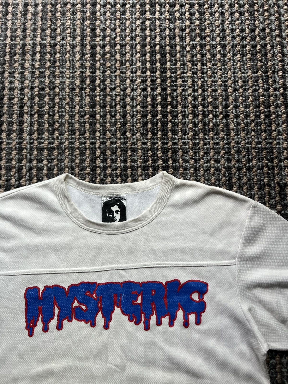 Hysteric Glamour Hysteric Glamour Bloody Logo Rare Tee Y2K Spellout Size US M / EU 48-50 / 2 - 2 Thumbnail