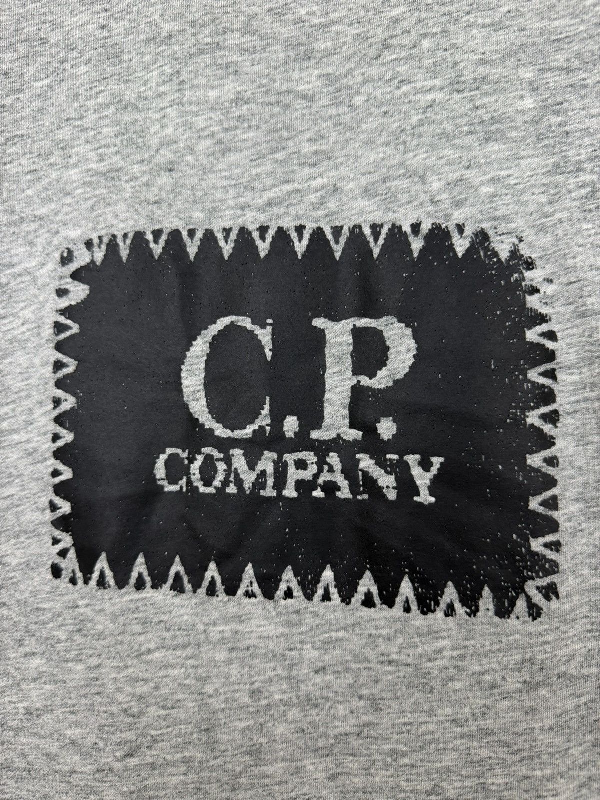 C.P. Company C.P. Company Jersey Box Logo Label Short Sleeve T Shirt Size US XL / EU 56 / 4 - 5 Thumbnail