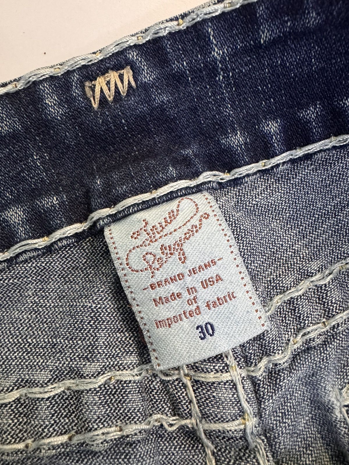 True Religion True Religion Short Denim Pant size 33” Size 33" - 5 Thumbnail