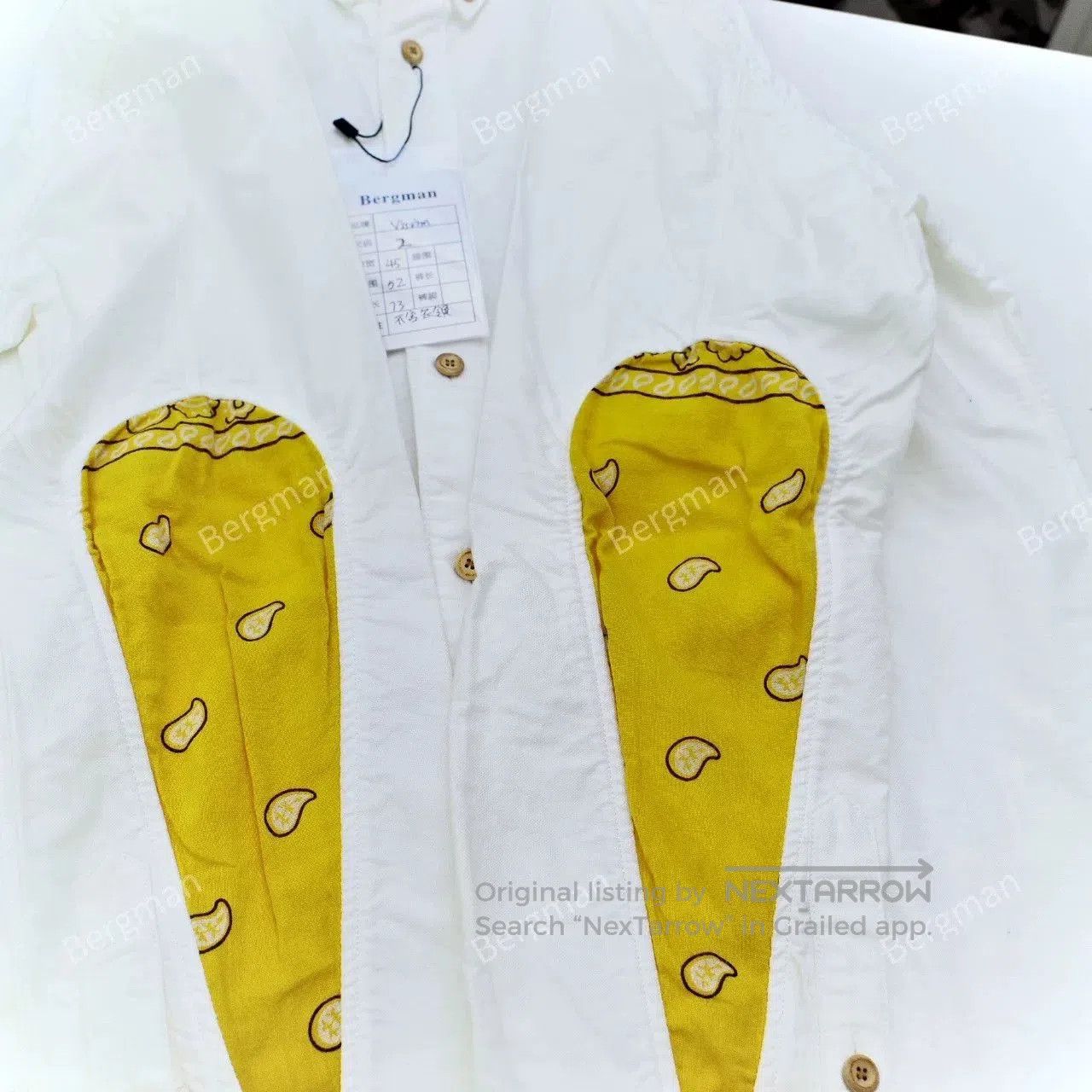 Visvim visvim ict yellow floral shirt. Size US M / EU 48-50 / 2 - 2 Thumbnail
