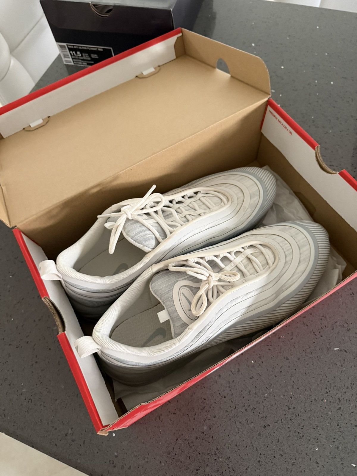 Nike Nike Air Max 97 White Grey 12US Size US 12 / EU 45 - 7 Thumbnail
