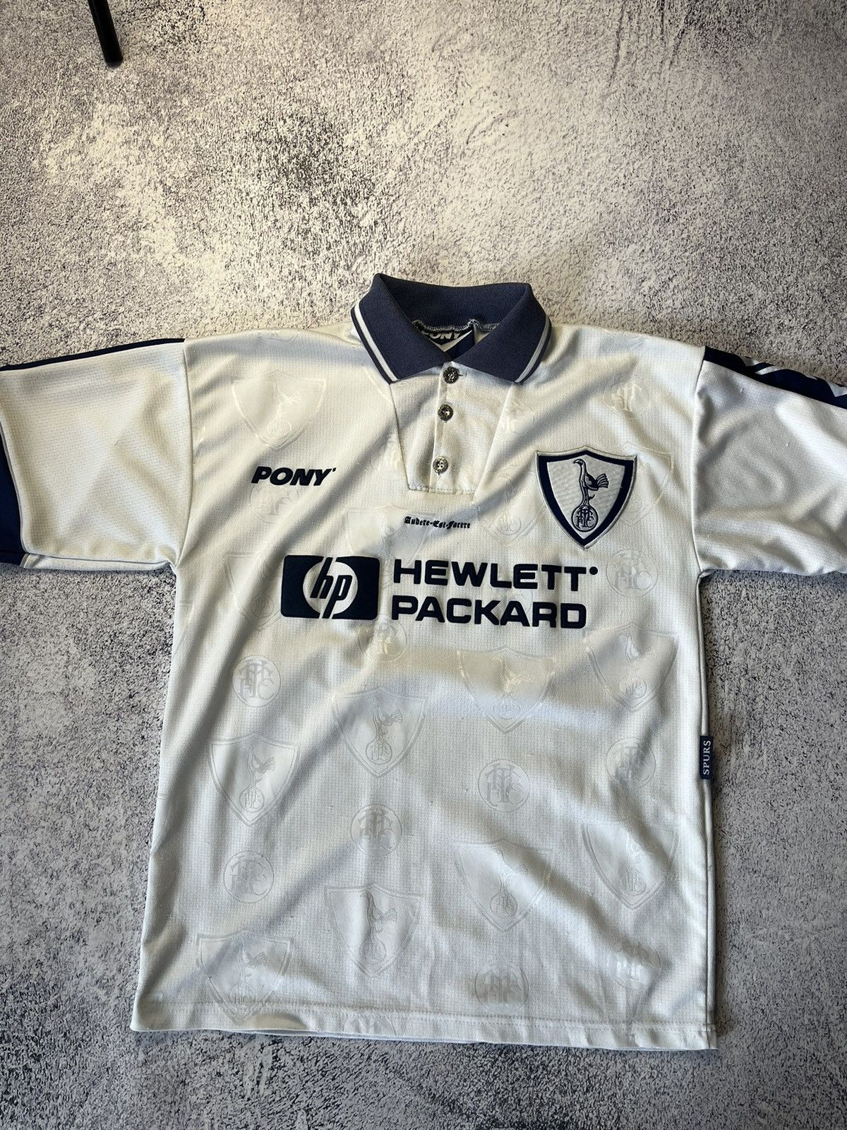 Vintage Rare Tottenham Hotspur 1995-1996 Home Football Shirt Size US M / EU 48-50 / 2 - 3 Thumbnail
