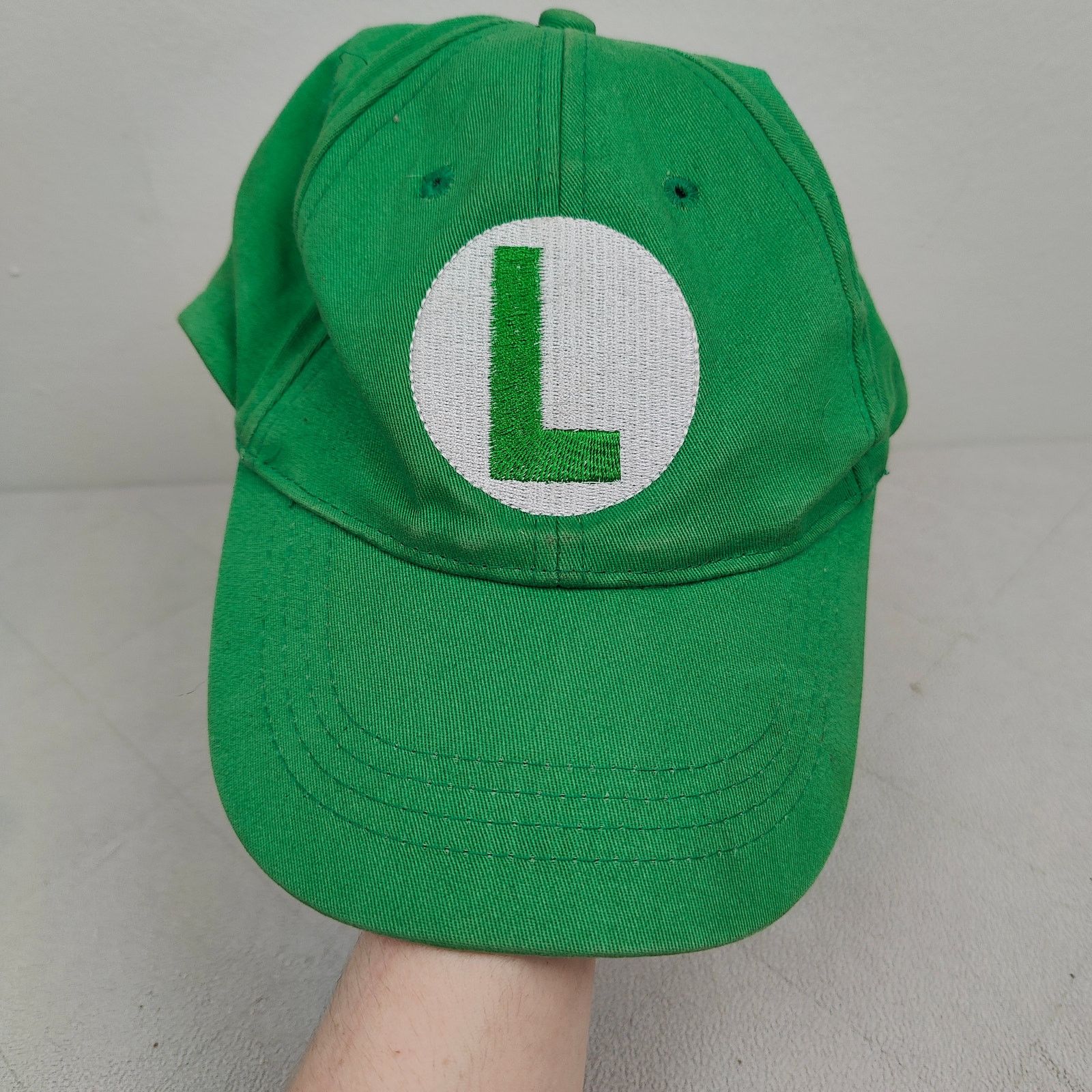 Other Vintage 90s Super Mario Bros Luigi Cap Adults One Size Size ONE SIZE - 2 Thumbnail