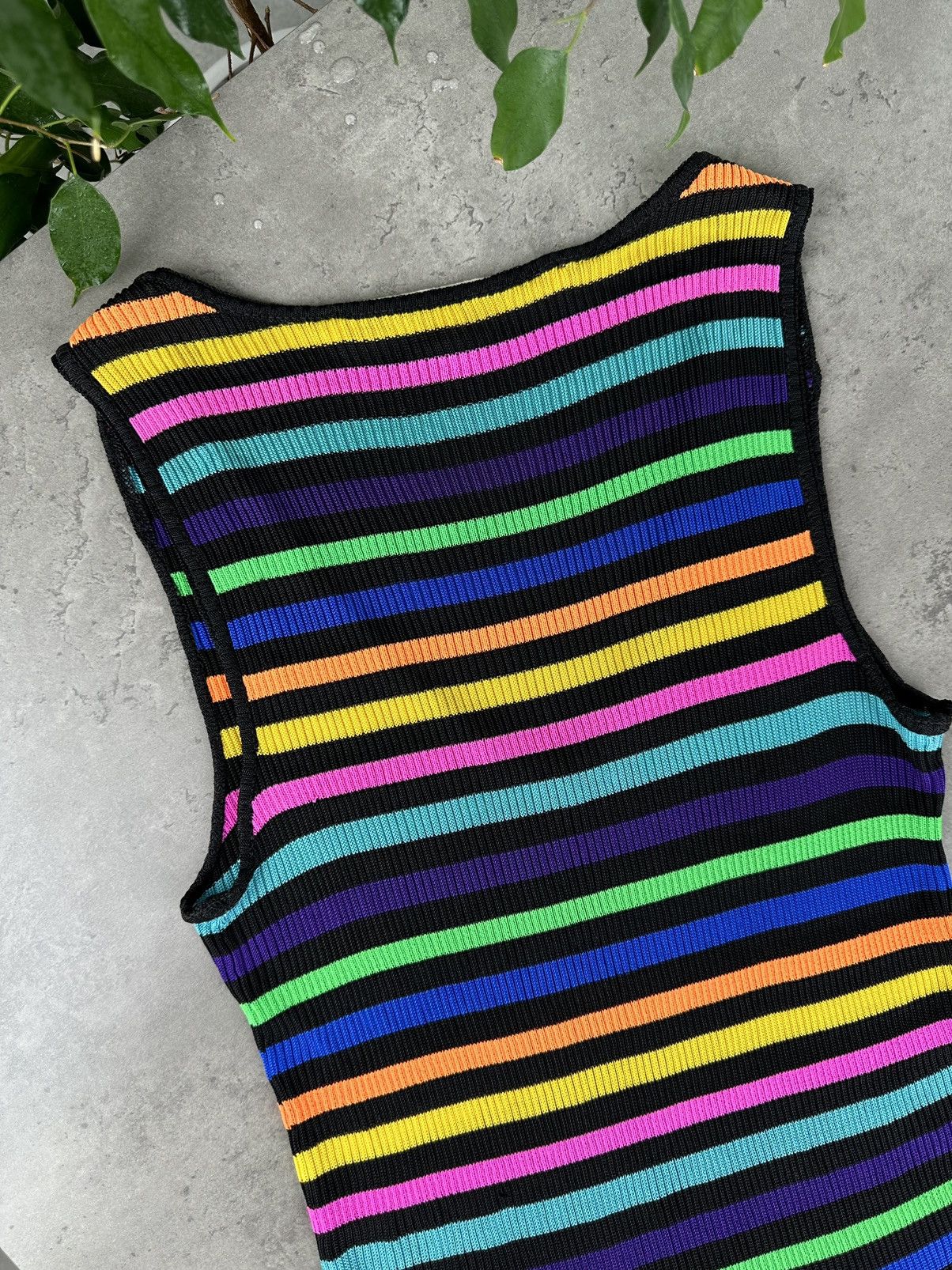 Japanese Brand JC de Castelbajac Multicolor Tank Top Size M / US 6-8 / IT 42-44 - 9 Thumbnail