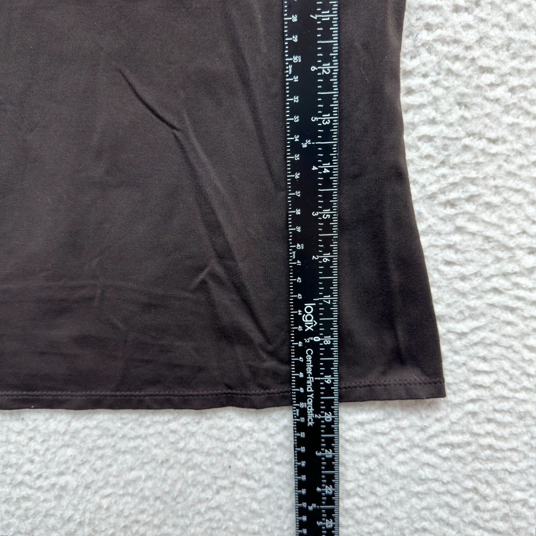 Vintage Y2K Vintage Camisole Tank Top Medium Brown Stretch Built-in-Bra Fairy Grunge Shirt M Brown Grunge Womens Size M / US 6-8 / IT 42-44 - 7 Thumbnail