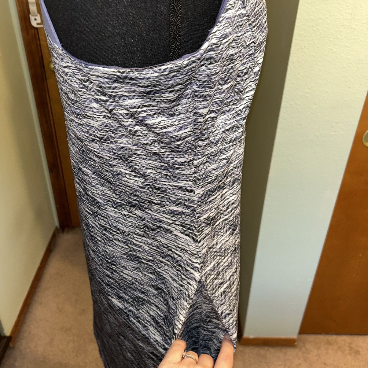 Other MPG gray white lavender racerback built in bra tennis/golf L Size L / US 10 / IT 46 - 6 Thumbnail